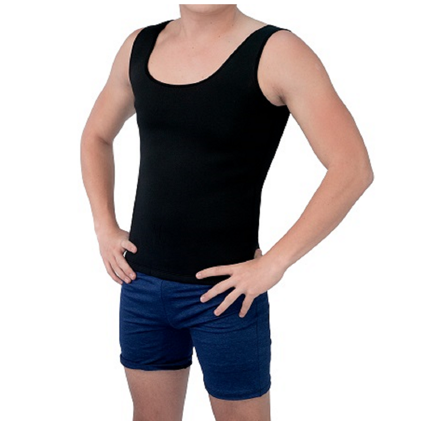 Chaleco termico liso para hombre