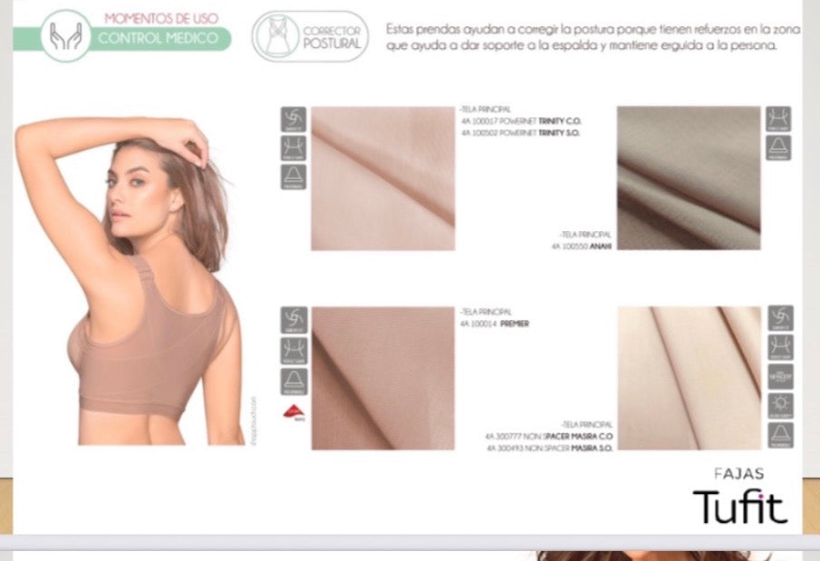 block telas para fajas