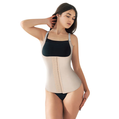 Chaleco Moldeador Colombiano con Tirantes - Cintura de Avispa