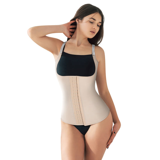 Chaleco Moldeador Colombiano con Tirantes - Cintura de Avispa