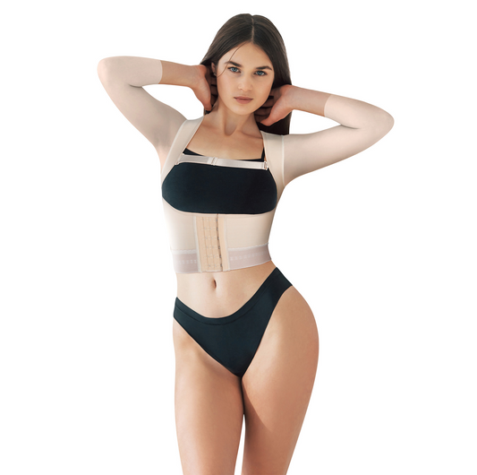 Chaleco Corrector de Postura con Mangas - Soporte Lumbar y Espalda