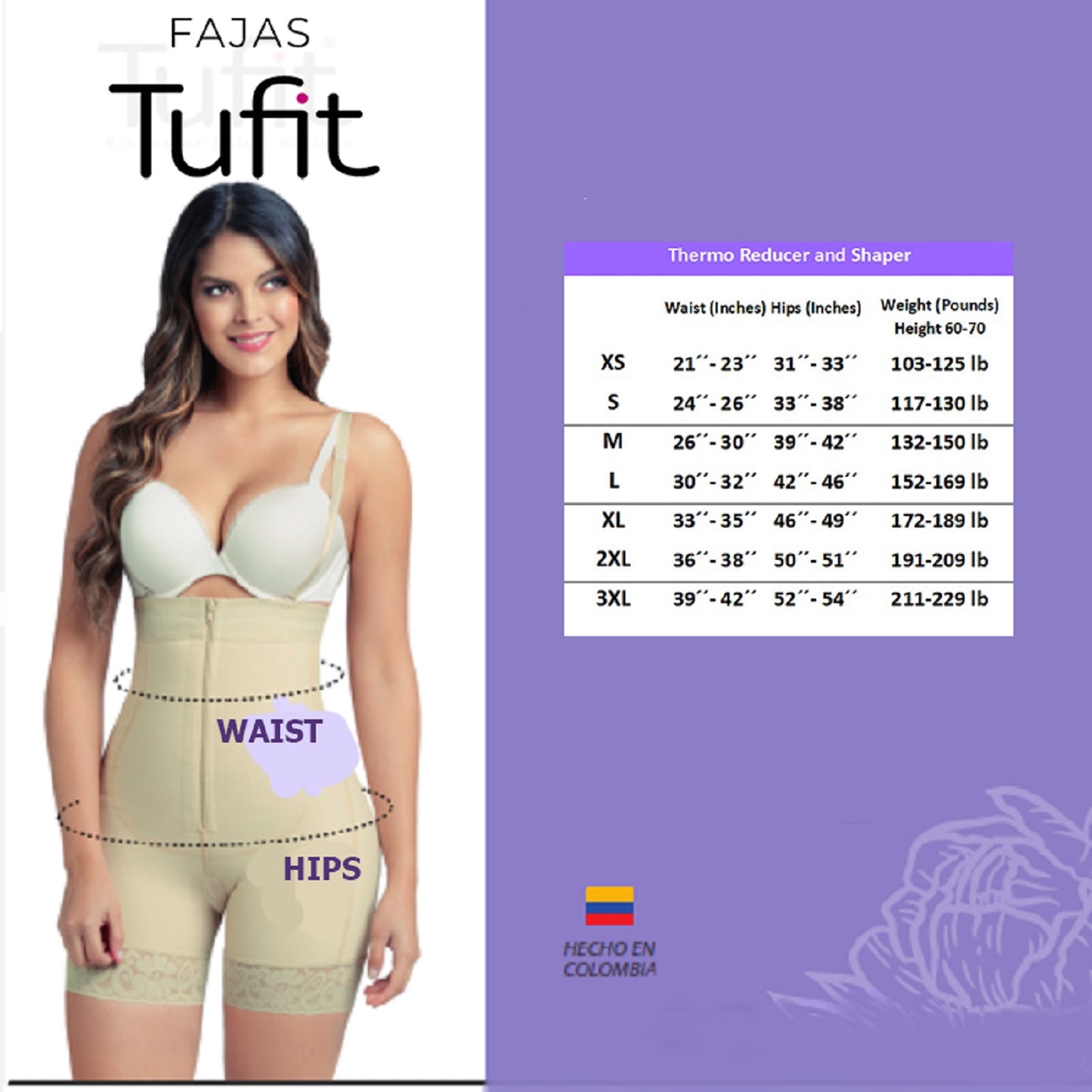 Brasier Post-Quirúrgico Colombiano - Soporte y Recuperación Mamaria