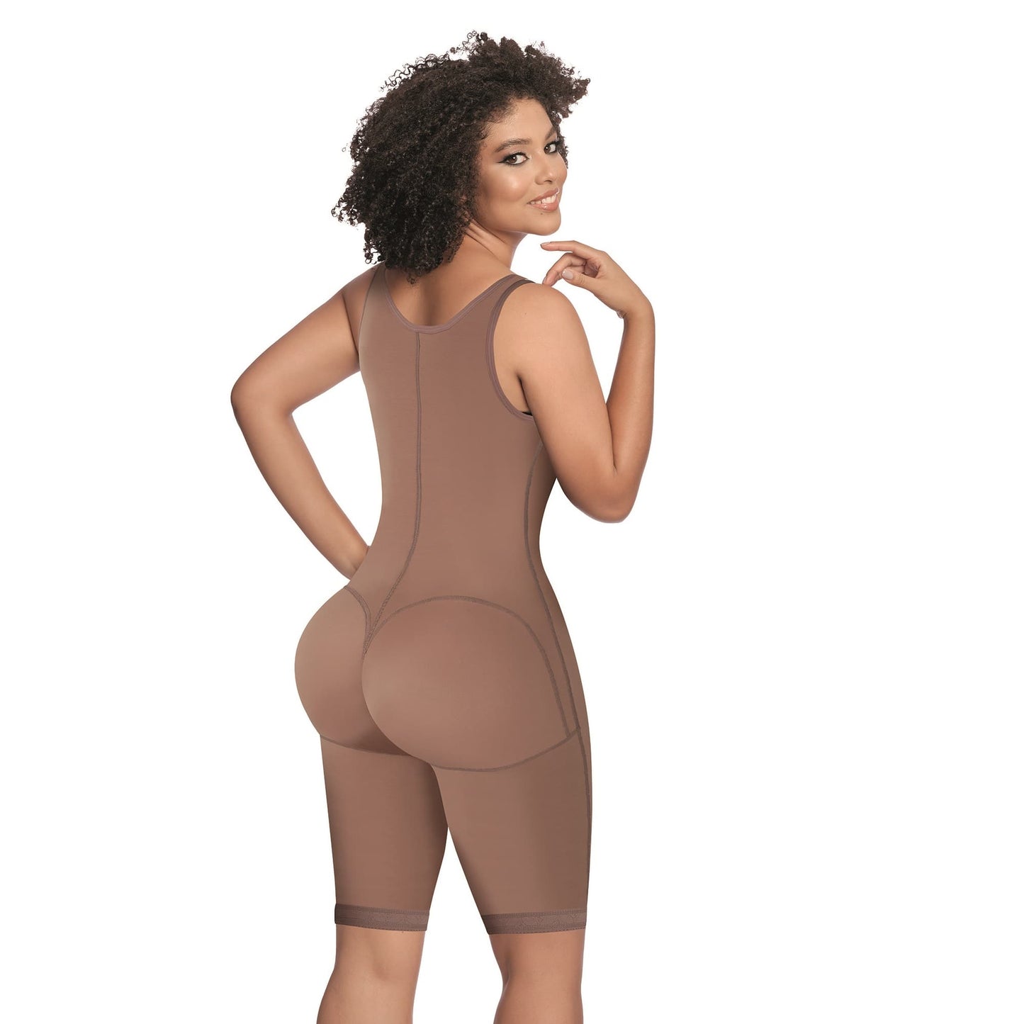 Faja Post-Quirúrgica Colombiana Larga - Recuperación Rápida