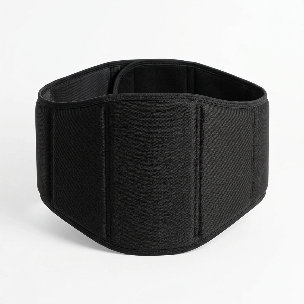Fajón postquirúrgico de soporte lumbar TUFIT Ref. F01 en color negro, vista del producto
