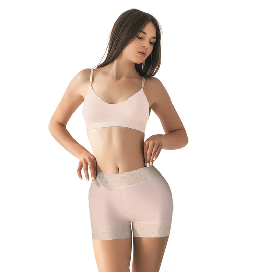 Panty Talle Bajo con Soporte Glúteo - Invisible y Cómodo